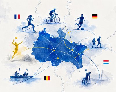 🇪🇺 Le sport rassemble au-delà des frontières.

À l’occasion de la Journée de l’Europe, le CROS Grand Est met à l’honneur les projets sportifs européens et transfrontaliers qui créent du lien, favorisent les échanges et font vivre les valeurs européennes au quotidien. 🤝🌍

🇫🇷 🇩🇪 🇧🇪 🇱🇺
Parce que le sport est un langage universel, nous accompagnons les acteurs du mouvement sportif dans le développement de projets communs avec nos voisins européens.🎽

💡 Une idée de projet européen ou transfrontalier ?

Le CROS Grand Est peut vous accompagner.

📩 Contact : Joanne LINDÉ (joanneline@franceolympique.com)

#journéedeleurope  #Europe #Sport #grandest  #transfrontalier  #unioneuropeenne  #coopération  #projeteuropéen  #olympisme 

@franceolympique | @laregiongrandest
