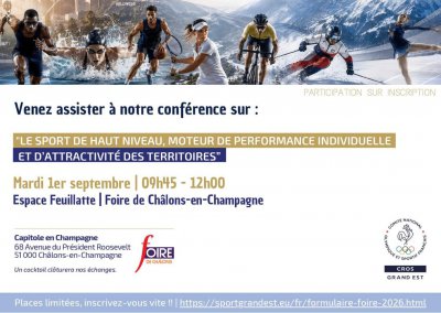[Conférence] 𝗘𝘁 𝘀𝗶 𝗹𝗮 𝗽𝗲𝗿𝗳𝗼𝗿𝗺𝗮𝗻𝗰𝗲 𝗱'𝘂𝗻 𝘀𝗽𝗼𝗿𝘁𝗶𝗳 𝗳𝗮𝗶𝘀𝗮𝗶𝘁 𝗮𝘂𝘀𝘀𝗶 𝗹𝗮 𝗳𝗼𝗿𝗰𝗲 𝗱'𝘂𝗻 𝘁𝗲𝗿𝗿𝗶𝘁𝗼𝗶𝗿𝗲 ? Venez en dis (...)