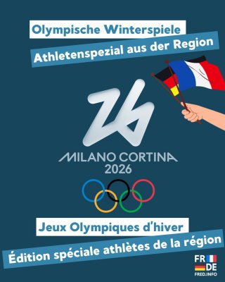 ❄️🏔️ Die Olympischen Winterspiele 2026 sind in vollem Gange! 🇮🇹🔥

Bei den Olympische Winterspiele 2026 fiebern wir ganz besonders mit den Athlet*innen aus Baden-Württemberg 🇩🇪 und der Grand Est 🇫🇷 mit 💪✨

Ob hier geboren oder für einen Verein in der Region am Start – sie stehen für sportliche Spitzenleistung und gelebten grenzüberschreitenden Teamgeist 🏅🤝

Wir stellen euch diese beeindruckenden Persönlichkeiten vor – begleitet uns durch die Spiele! 🎿⛷️🏒

 
❄️🏔️ Les Jeux olympiques d’hiver 2026 battent leur plein ! 🇮🇹🔥

Aux Olympische Winterspiele 2026, nous soutenons tout particulièrement les athlètes originaires du Baden-Württemberg 🇩🇪 et de la Grand Est 🇫🇷 💪✨

Né·e·s dans la région ou engagé·e·s dans un club local, ils et elles incarnent l’excellence sportive et l’esprit transfrontalier 🏅🤝

Découvrez avec nous ces talents de notre territoire tout au long des Jeux ! 🎿⛷️🏒

#MilanoCortina2026 #Winterspiele #JeuxOlympiques #GrandEst #BadenWürttemberg