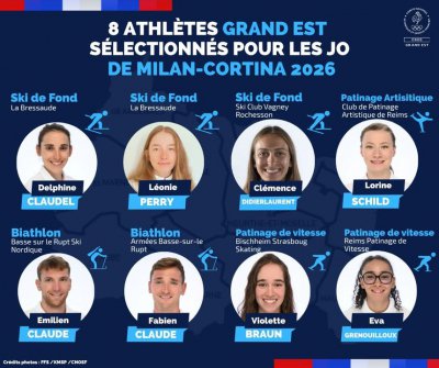 🏅 𝗝𝗲𝘂𝘅 𝗢𝗹𝘆𝗺𝗽𝗶𝗾𝘂𝗲𝘀 𝗱𝗲 𝗠𝗶𝗹𝗮𝗻–𝗖𝗼𝗿𝘁𝗶𝗻𝗮 𝟮𝟬𝟮𝟲 : 𝗹𝗲 𝗚𝗿𝗮𝗻𝗱 𝗘𝘀𝘁 à 𝗹’𝗵𝗼𝗻𝗻𝗲𝘂𝗿 ! Le Grand Est sera fièrement rep (...)