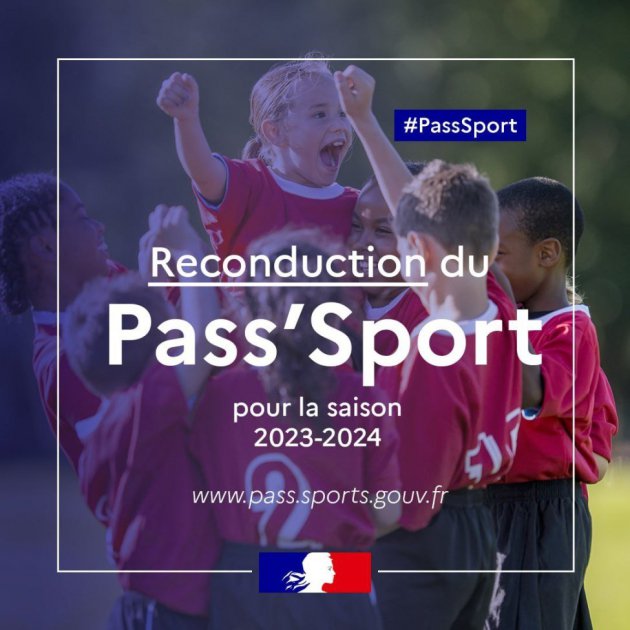 Le Pass'Sport est reconduit pour la saison 20232024