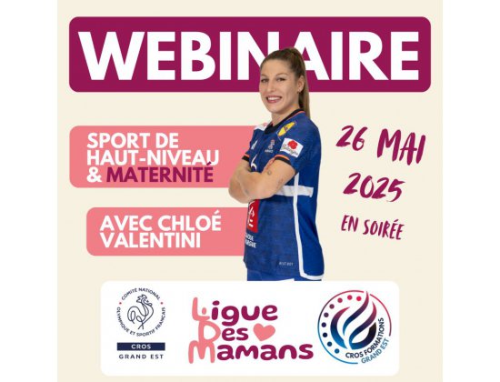 Webinaire | Sport de haut niveau & maternité