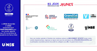 🚨Cette année, les Jeux Régionaux des Jeunes font escale à #epinal le 1er juin prochain.🚨 (...)