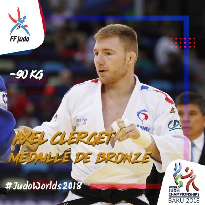 👏Bravo Axel pour cette superbe performance !!💪🏻🥉💪🏻 👉Médaille de bronze -90kg (...)