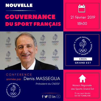 ⚡️Vous avez des questions concernant l'avenir du sport français et sa gouvernance?⚡️ (...)