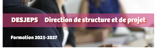 DESJEPS : Direction de structure et de projets