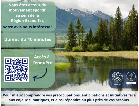 Sport & transition climatique : diagnostic Grand Est