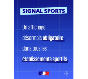 Signal-Sports : affichage obligatoire dans les établissements sportifs