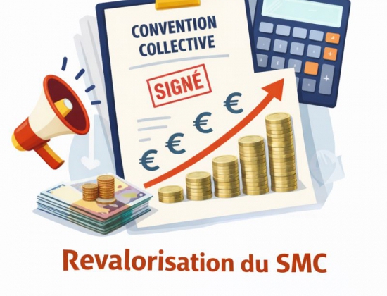 Augmentation des Salaires Minima Conventionnels (SMC)