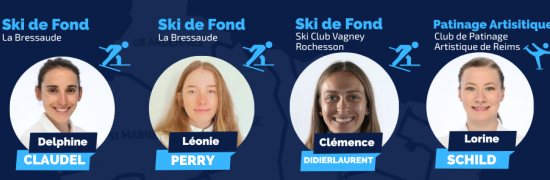 Jeux Olympiques de Milan–Cortina 2026 : 8 athlètes du Grand Est sélectionnés