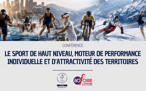 Conférence sport de haut niveau à la Foire de Châlons