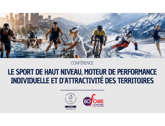 Conférence sport de haut niveau à la Foire de Châlons