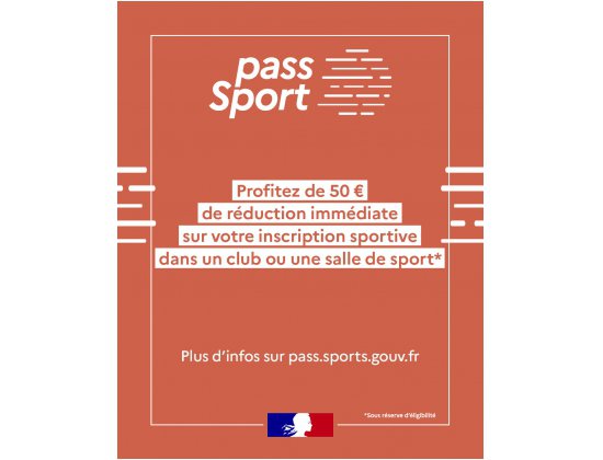 Bonne nouvelle : le Pass Sport est de retour !