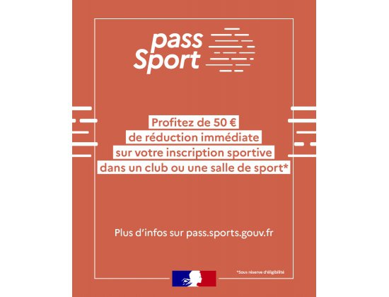 Bonne nouvelle : le Pass Sport est de retour !