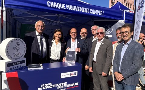 Signature du Plan Olympique et Sportif Territorial du Grand Est
