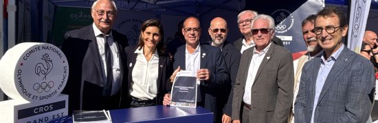 Signature du Plan Olympique et Sportif Territorial du Grand Est