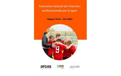Le Panorama national sur l’insertion professionnelle par le sport