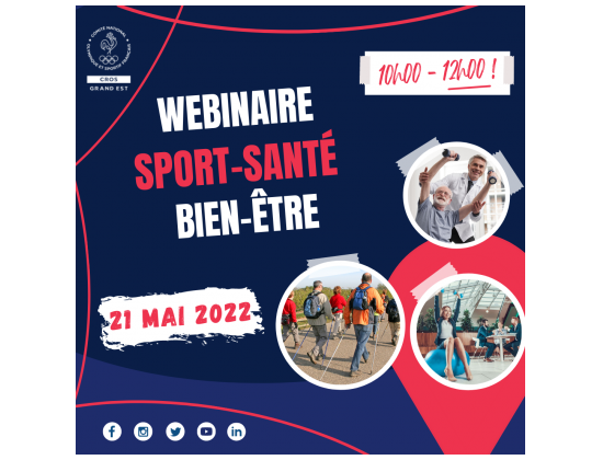 Replay : Webinaire Sport-Santé Bien-Être