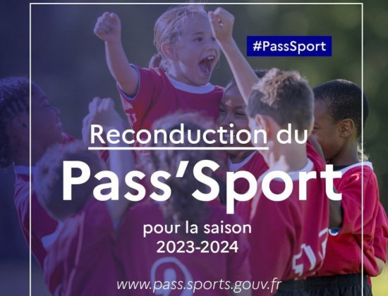 Le Pass'Sport est reconduit pour la saison 2023-2024 !
