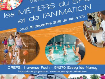 Journée de découverte des Métiers du Sport et de l'Animation (Essey-lès-Nancy)