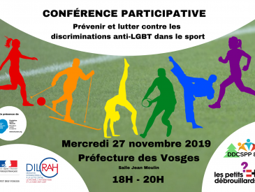 Conférence participative : prévénir et lutter contre les discriminations dans le sport